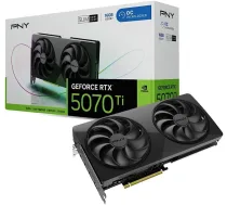 Karte GrafiskДЃ Pny Geforce Rtx 5070 Ti Slim Nvidia 16 Gb Gddr7 (vcg5070t16dfsxpb1-o)