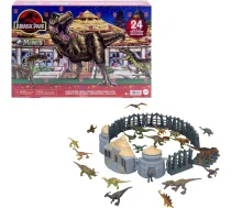 Kalendārs Adventes Mattel Urassic World Minis Zāle Dinozauru Kalendārs Adventes Komplekts Jld23
