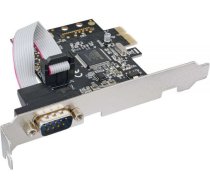 Kontrolieris Inline Pcie X1 - Port Seriālais Db9 (76618d)