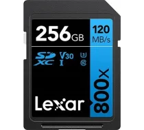 Karte Lexar 800x Pro Sdxc 256 Gb Class 10 Uhs-i/u3 V30 (lsd0800p256g-bnnng)