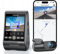 Videoreģistrators Viofo Wideorejstrator A229 Pro 2ch-g Gps