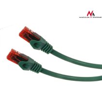 Maclean Patchcord, Cat6, 1m, Zaļš (mctv-301g)