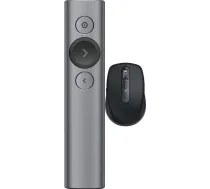 Logitech Spotlight Presentation Remote Pelēks (910-004861) + Mx Anywhere 3s Graphite (910-006929)