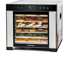 žāvētājs Aeg Rommelsbacher 600 W Nerūsējošā Tērauds/melna - žāvētājs Do Augļiem Da950 (4001797462039)