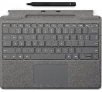 Portatīvais dators Microsoft Ms Surface Pro8/9 Tc + Pen Bnundle With Copilot Button Platinium Eng Intl