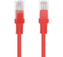 Lanberg Patchcord, Cat6, Neekranēts, 0.25m, Sarkans (pcu6-10cc-0025-r)