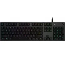 Tastatūra Logitech Tastatūra Logitech Lightsync G512 Usb Melns Gaming Apgaismojums Rgb Azerty