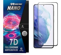 Crong Crong 7d Nano Flexible Glass Niepękające Hibrīda Stikls 9h Pilnekrāna Samsung Galaxy S21+