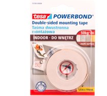 Tesa Lente Montāžas Powerbond Salona 1,5m 19mm (55740-00004-04)