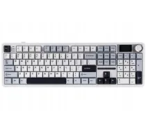 Tastatūra Aula Klaviatūra Aula F108 Pro (balta/mėlyna)