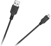 Kabelis Usb Cabletech Usb-a - Microusb 1 M Melns (9332)