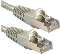 Lindy Patchcord Cat6a, S/ftp, Lsoh, 7.5m, Pelēks (47137)