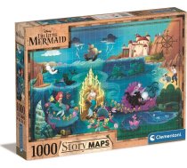 Clementoni Puzzle 1000 Gab Story Maps Mazais Nāras