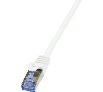 Logilink Cat 6a Patchcord S/ftp Balts 1m (cq3031s)