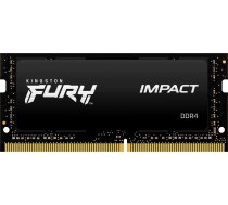 Atmiņa Portatīvajam Datoram Kingston Fury Impact, Sodimm, Ddr4, 16 Gb, 2666 Mhz, Cl15 (kf426s15ib1/16)