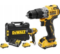 Urbjmašīna-skrūvgriezis Dewalt Dcd706d2 12 V 2 X Akumulators 2 Ah