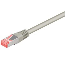 Patchcord, S/ftp, Cat.6, 0.5m, Lsoh, Pelēks