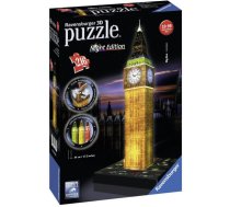 Ravensburger 3D Big Ben nocą 216 - 125883