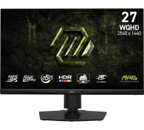 Monitors Msi Mag 272qpf E20 Monitors Datora 68,6 Cm (27") 2560 X 1440 Px Wide Quad Hd Led Melns