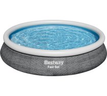 Bestway Bestway 57313 Baseins Paplašināšanas Fast Set Z Pompą Filtracyjną Pelēks 4.57m X 84cm