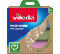 Vileda Drānas Vileda Mikrofibra 100% Recycled 3 gab.