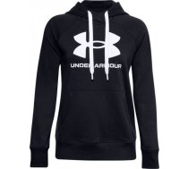 Under Armour Jaka Ar Kapuci Sieviešu Rival Fleece Logo Hoodie Melna izm. S