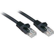 Lindy Patchcord Cat6, U/utp, 2m, Melns (48193)