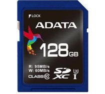 Karte Adata Premier Pro Sdxc 128 Gb Class 10 Uhs-i/u3 V30 (asdx128gui3v30s-r)