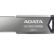 Flash zibatmiņa Adata Uv350, 64 Gb  (auv350-64g-rbk)