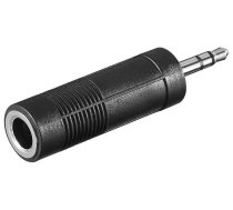 Adapteris Av Microconnect Jack 3.5mm - Jack 6.3mm Melns (audalt)