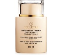 Collistar Even Finish Foundation+primer 24h Spf15 Paliktnis I bāze W Jednym 04 35ml