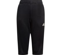 Adidas Bikses Adidas Tiro 21 3/4 Pant Junior Gm7373 Gm7373 Melns 140 Cm