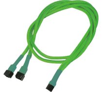 Nanoxia 3-pin - 3-pin X2, 0.3m, Zaļš (nx3py60ng)