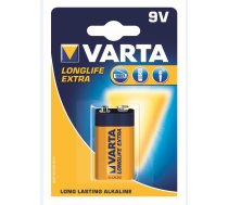 Varta Bateria Longlife Extra 9v Block 550mah 1 gab.