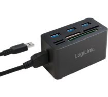 HUB USB LogiLink 1x CF 1x SD 1x M2 1x microSD  + 3x USB-A 3.0 (CR0042)