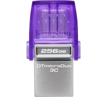 Flash zibatmiņa Kingston Datatraveler Microduo 3c Gen3, 256 Gb  (dtduo3cg3/256gb)