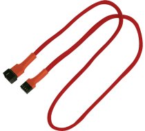 Nanoxia 4-pin - 4-pin, 0.6m, Sarkans (900300012)