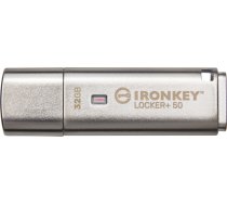 Flash zibatmiņa Kingston Ironkey Locker+ 50, 32 Gb  (iklp50/32gb)