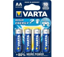 Varta Bateria High Energy Aa / R6 4 gab.