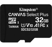 Karte Kingston Canvas Select Plus Microsdhc 32 Gb Class 10 Uhs-i/u1 A1 V10 (sdcs2/32gb)