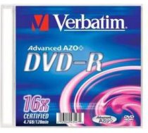 Verbatim Dvd-r 4.7 Gb 16x 1 Gab (43547)