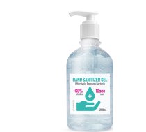 Omega OMEGA HAND SANITIZER 250ML BOTTLE WITH PUMP +60% ALCOHOL[45318]