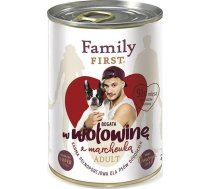 Family First Familyfirst Bagāts W Wołowinę+marchewka Adult 400g