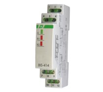 F&f Relejs Bistabils Bis-414i Sekwencyjny Uz Sliedes Din 1-funk230v vai 24v Ac/dc, I=2x16a Inrush 160a/20ms Kontakts 2x1p Skrūvju Spailes 1 Modulis