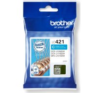 Tuša Brother Brother Ink Cart. Lc-421c For Dcp-j1050dw, -j1140dw, Mfc-j1010dw Cyan Lc421c