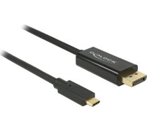 Kabelis Usb Delock Usb-c - Displayport 3 M Melns (85257)