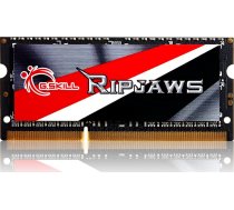 Atmiņa Portatīvajam Datoram G.skill Ripjaws, Sodimm, Ddr3l, 4 Gb, 1600 Mhz, Cl9 (f3-1600c9s-4grsl)