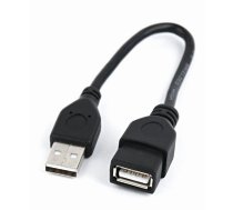 IRUZVIETAS Adapteris Usb Gembird Melns  (ccp-usb2-amaf-0.15m)