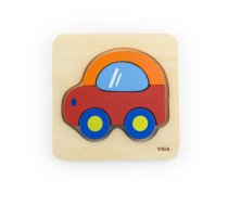 Viga 50172 Handy Block Puzzle - Car