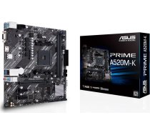 Mātesplate Asus Prime A520m-k